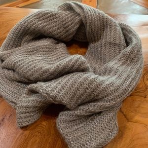 Apt 9 Gray & Metallic Infinity Scarf